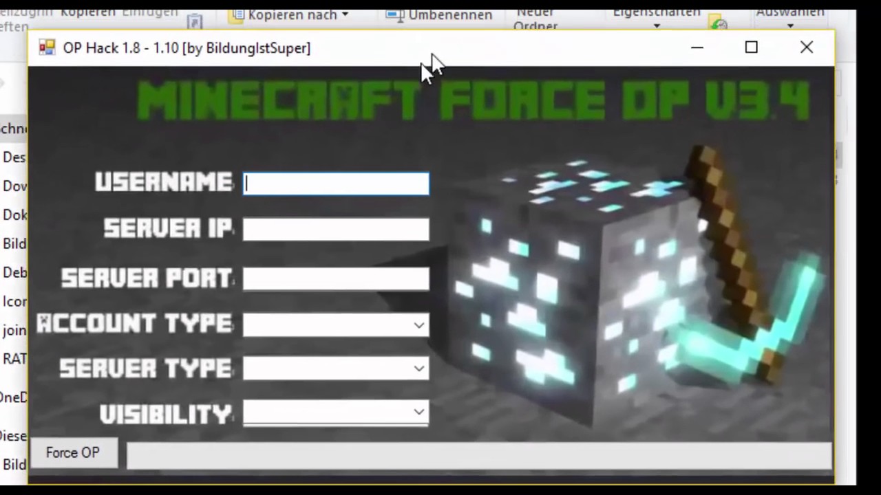 Minecraft force op hack 1.12.2