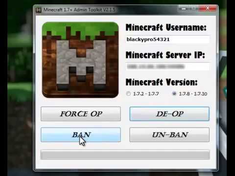 how to force op minecraft 1.8